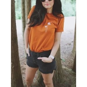 Wish You Were Northwest Wish Tee - /Orange - S